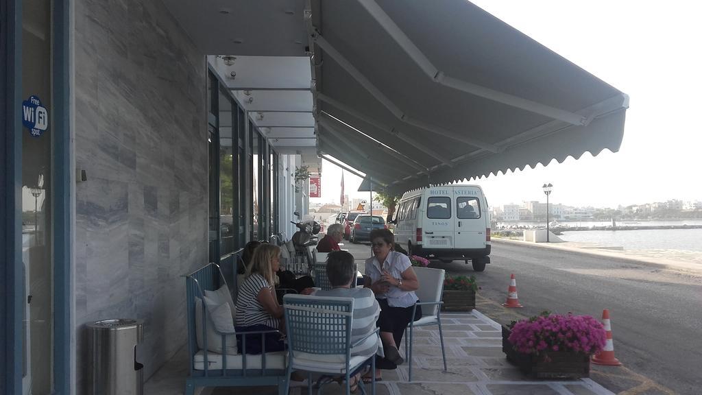 Asteria Hotel Tinos Bagian luar foto